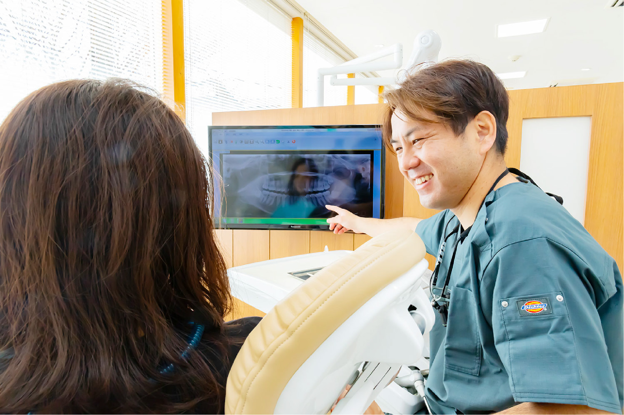 会話が弾む、心温まる。真心を尽くしてお口の健康をサポートします